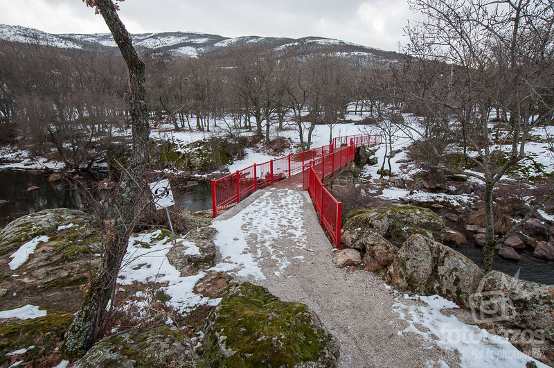 Nieve en el Valle del Lozoya
