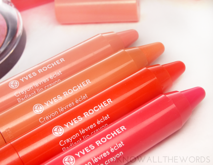 yves rocher summer creation radiant lip crayons(8)