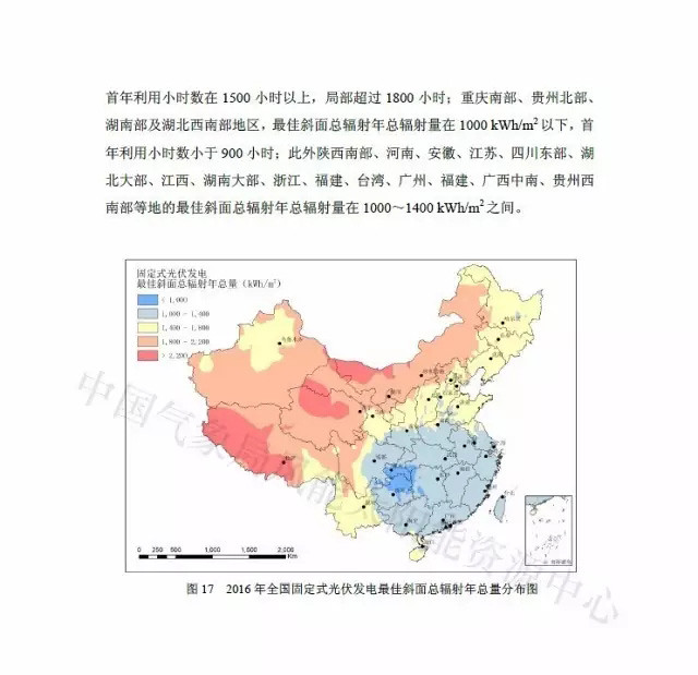 
2016 wind energy solar energy resources, China Times publication in the official journal