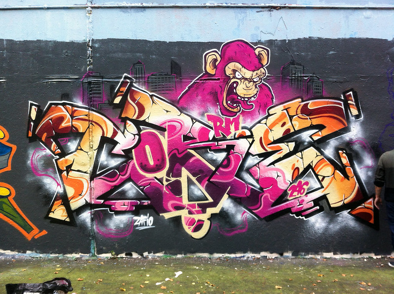 Core246_Monkey_Graffiti_London_UK