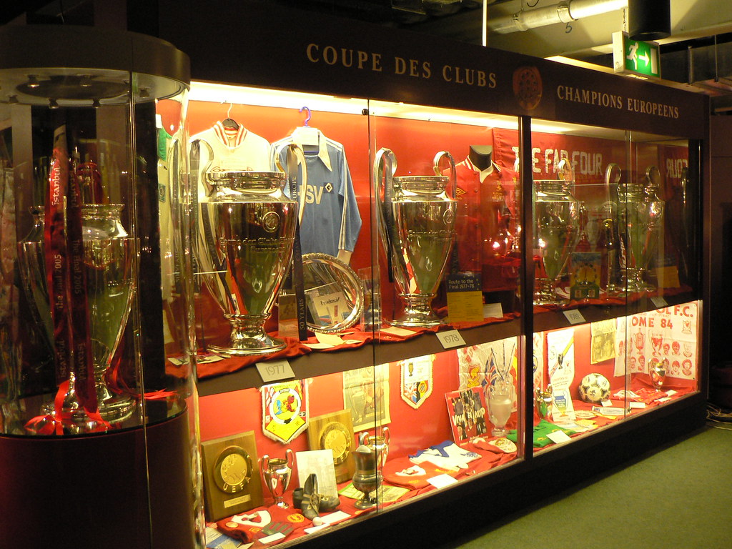 Liverpool FC trophy room - 5 x European Cup | thesoccerguyso… | Flickr