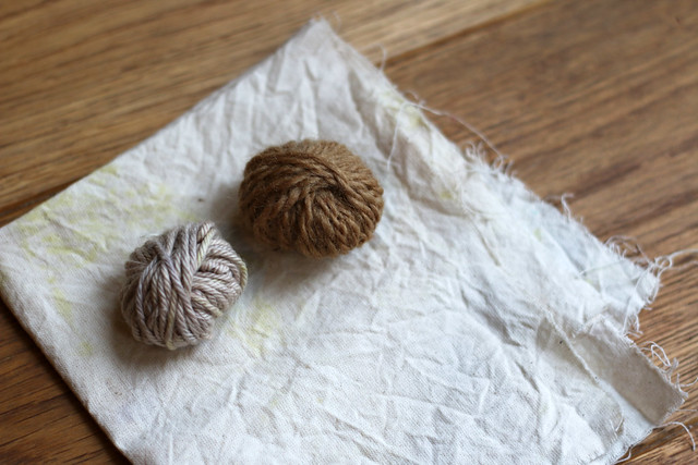 Yarn Naturally Dyed with Walnut