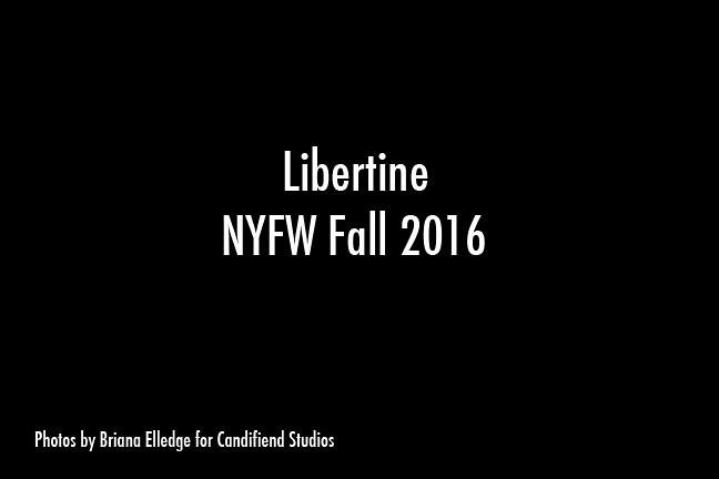 NYFW FW 2016 | Libertine