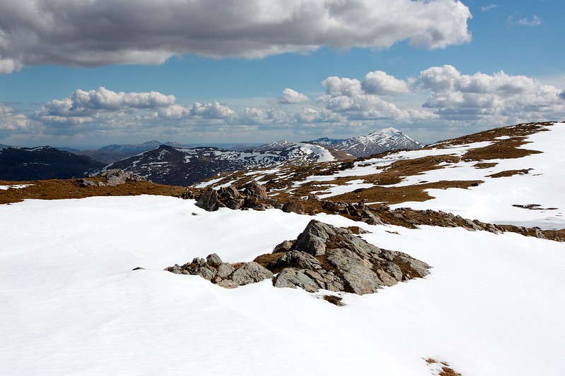 From the snow slopes of Beinn Heasgarnich
