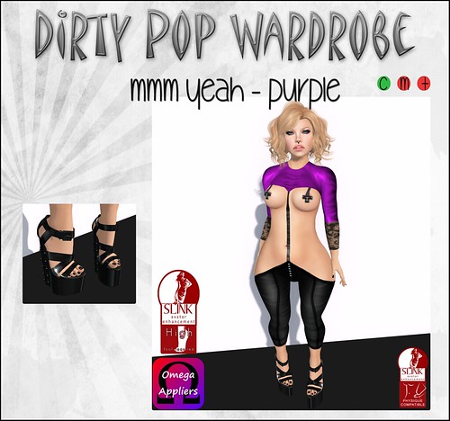 Dirty Pop Wardrobe - Mmm Yeah - Purple