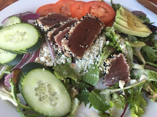 Benicia, ahi tuna salad