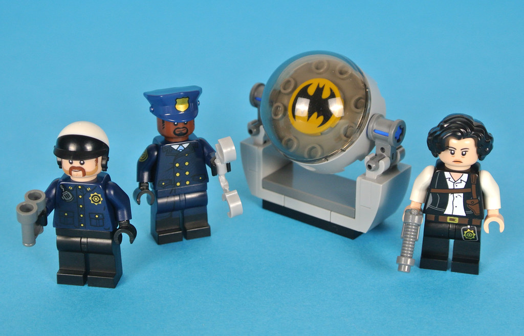 sh400 New lego gcpd officer 1 from set 853651 the lego batman movie 