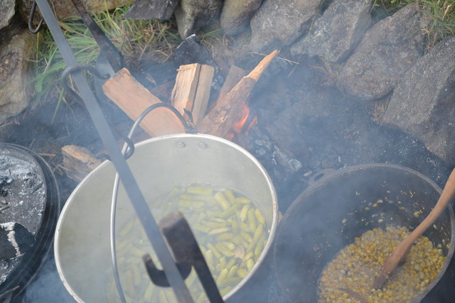 Dutch Oven cooking is a great way to feed the whole group when you camp at Virginia State Parks, plus it's fun!