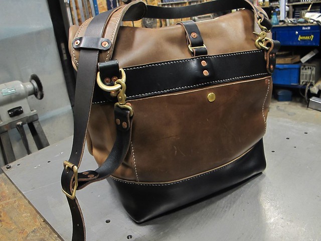 Rew10made Leather bag