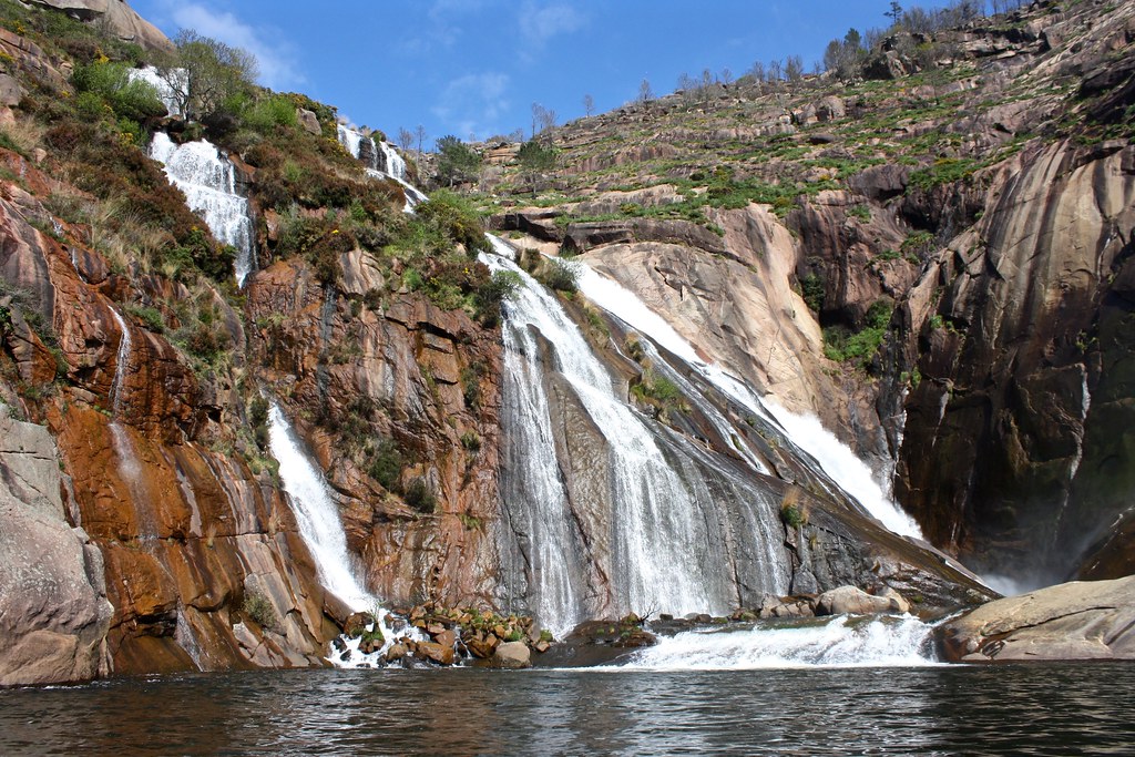 Ézaro Waterfall, Spain