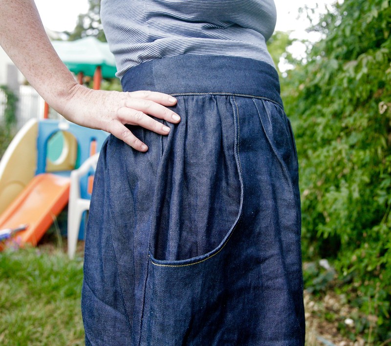 Brumby Skirt - Pocket detail