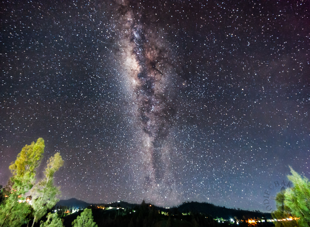 Milky Way in Bromo Cottage