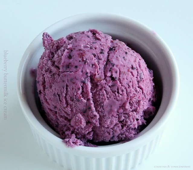 Blueberry Buttermilk Ice Cream 2
