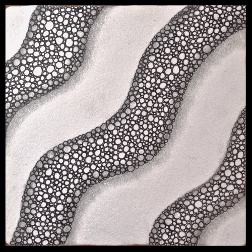 Zentangle 93, for The Diva’s Weekly Challenge #224