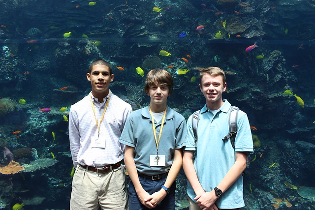 #NSLCENGN visits the Georgia Aquarium