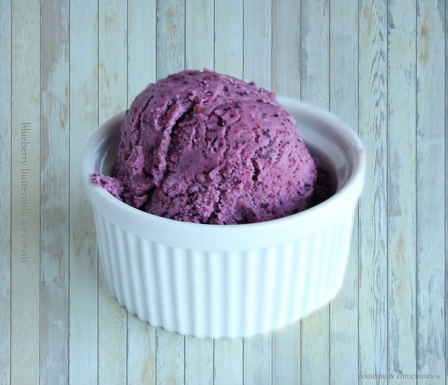 Blueberry Buttermilk Ice Cream 1