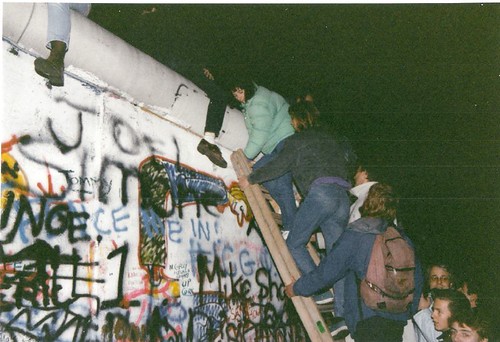 The fall of the Berlin Wall - November 1989
