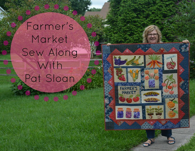 Pat Sloan Farmer Market Sew Along tag