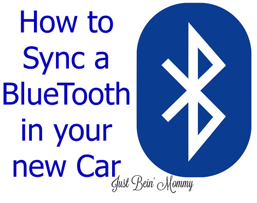 How to Sync a BlueTooth in your new Car