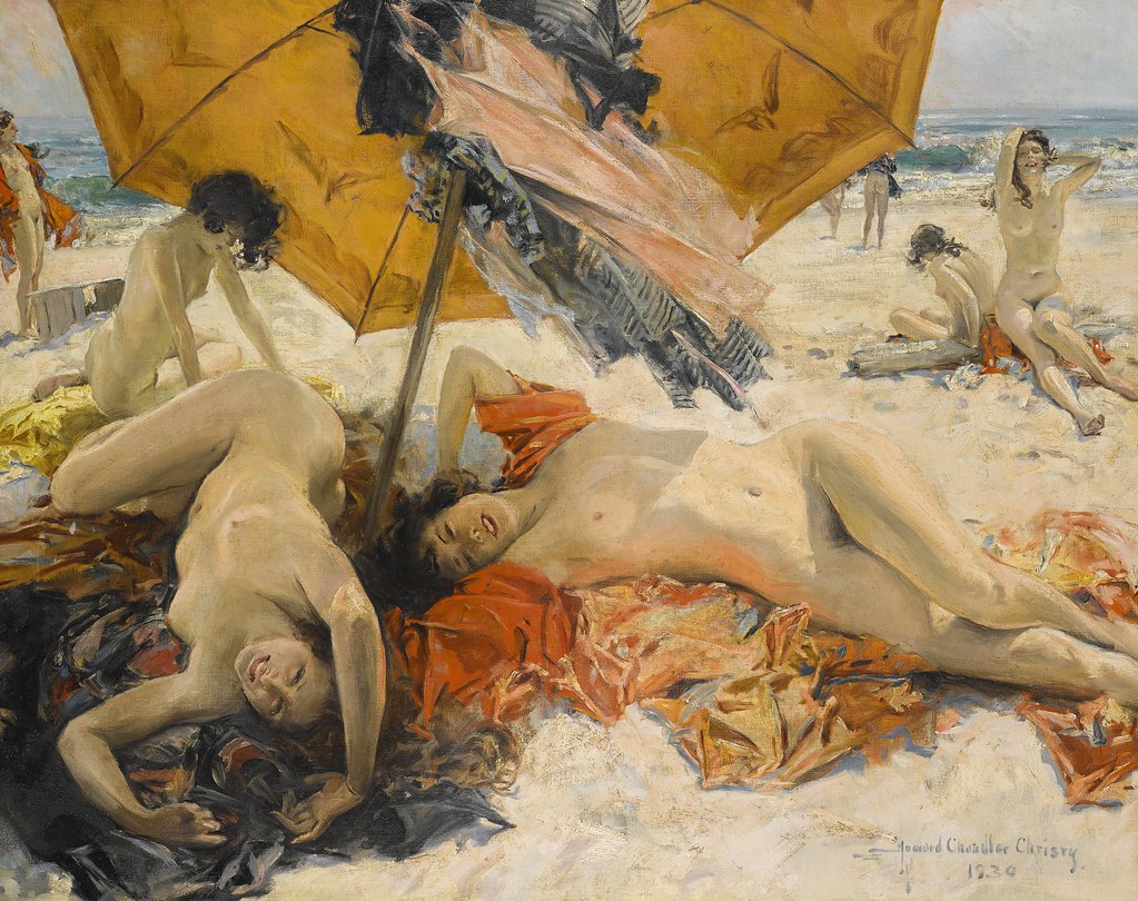 Howard Chandler Christy - Nudes At The Beach 1930  Flickr-3958