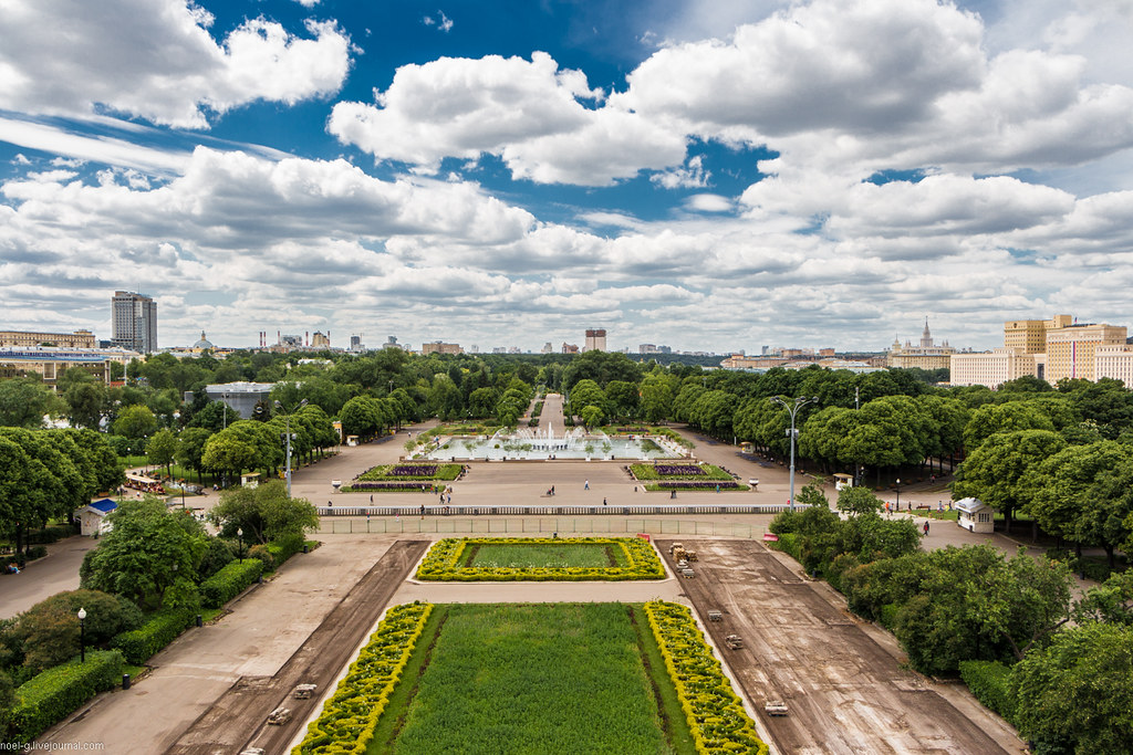Парк Горького - смотровая площадка