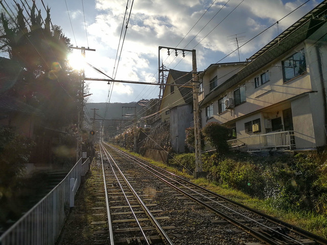 Went up Ikoma-san in the afternoon hopefully to catch some sunset.