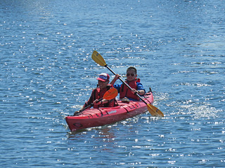 Kayaks in the Inner Harbour