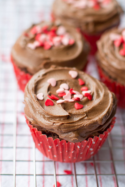 Small-batch triple chocolate cupcakes - perfect when you just need a petite treat!