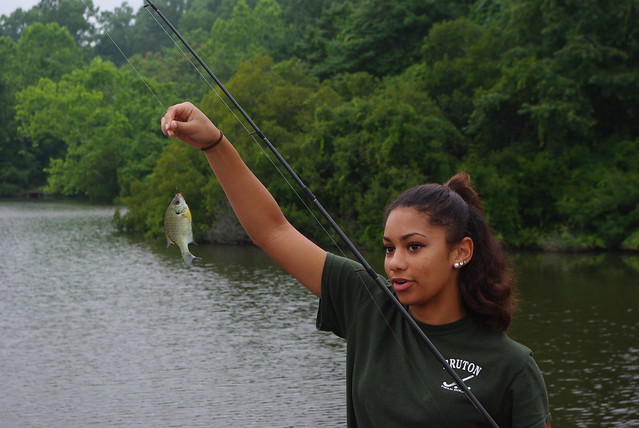 Fishing fun at York River State Park in Virginia