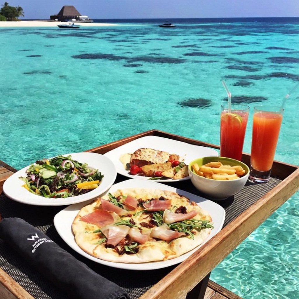 Lunch in paradise #food #beach #healthy #luxury #vegetable… | Flickr