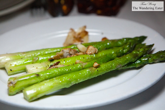 Sauteed asparagus