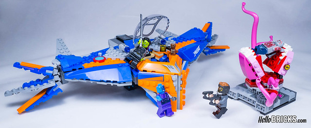 Lego 76081 - Guardians of the Galaxy Vol.2 - The Milano vs The Abilisk