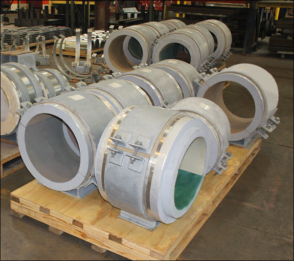 Insulated Pipe Supports Designed for Cryogenic and High Temperature Pipe Systems for an Ammonia Project