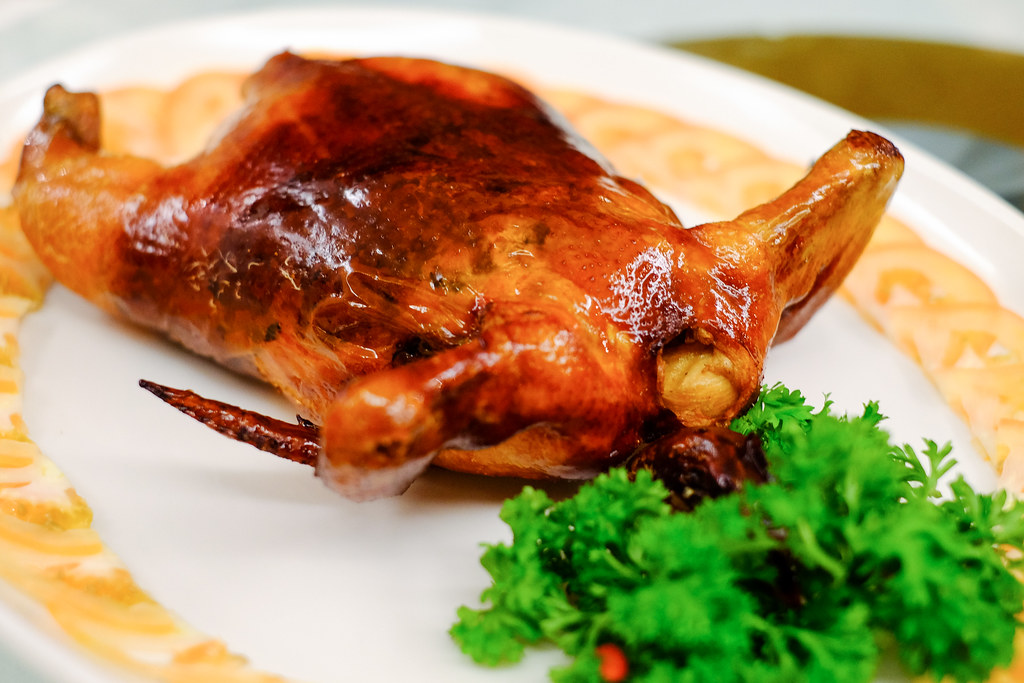 The Catch Seafood Restaurant & Bar: Roast Chicken with Glutinous Rice