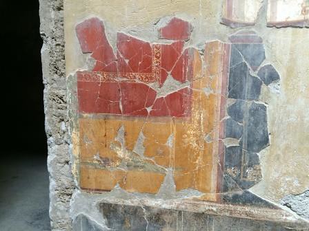 interior wall Pompeii