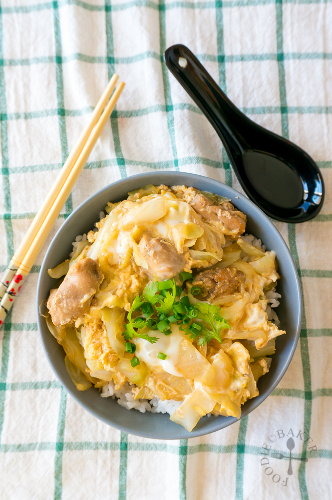 Oyakodon (Chicken & Egg Rice Bowl)