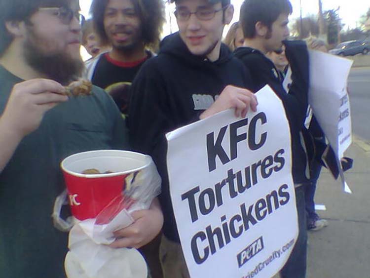 Witty & funny protest signs #15: But They Are So Delicious