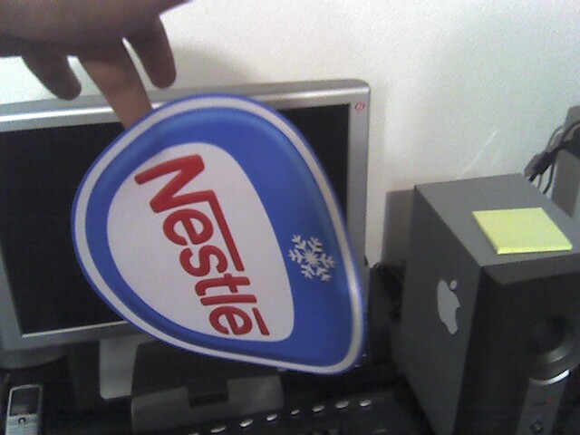 Nestlé sticker
