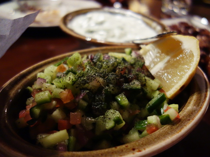 North Restaurant Thornhill Israeli salad