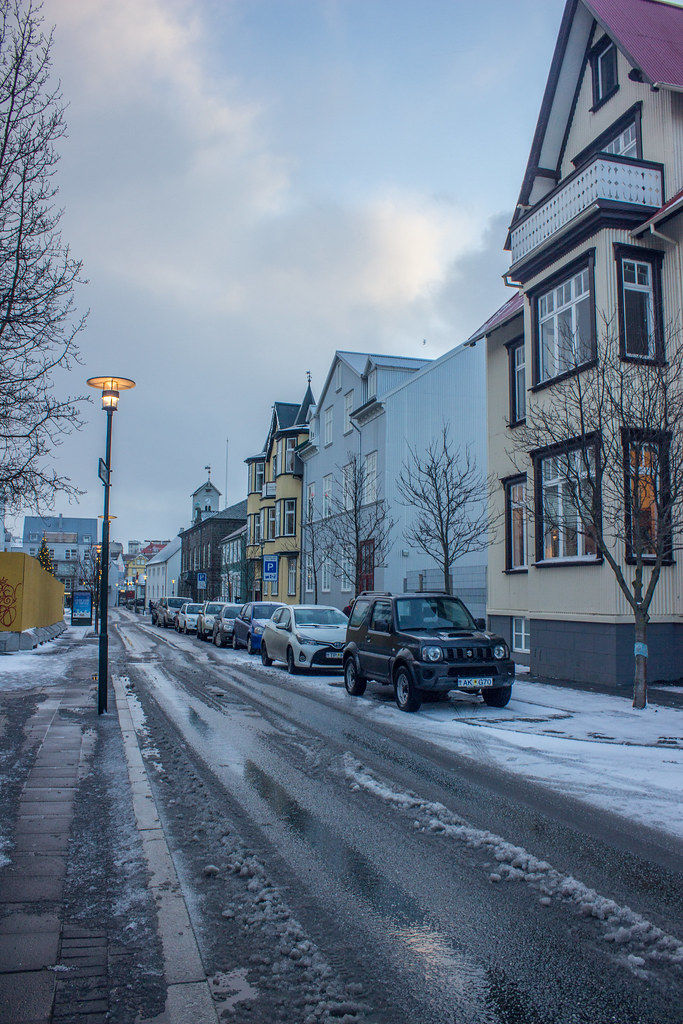 A street in Reykjavik