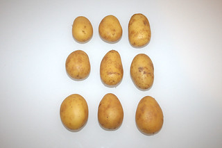 17 - Zutat Kartoffeln (Drillinge) / Ingredient small potatoes