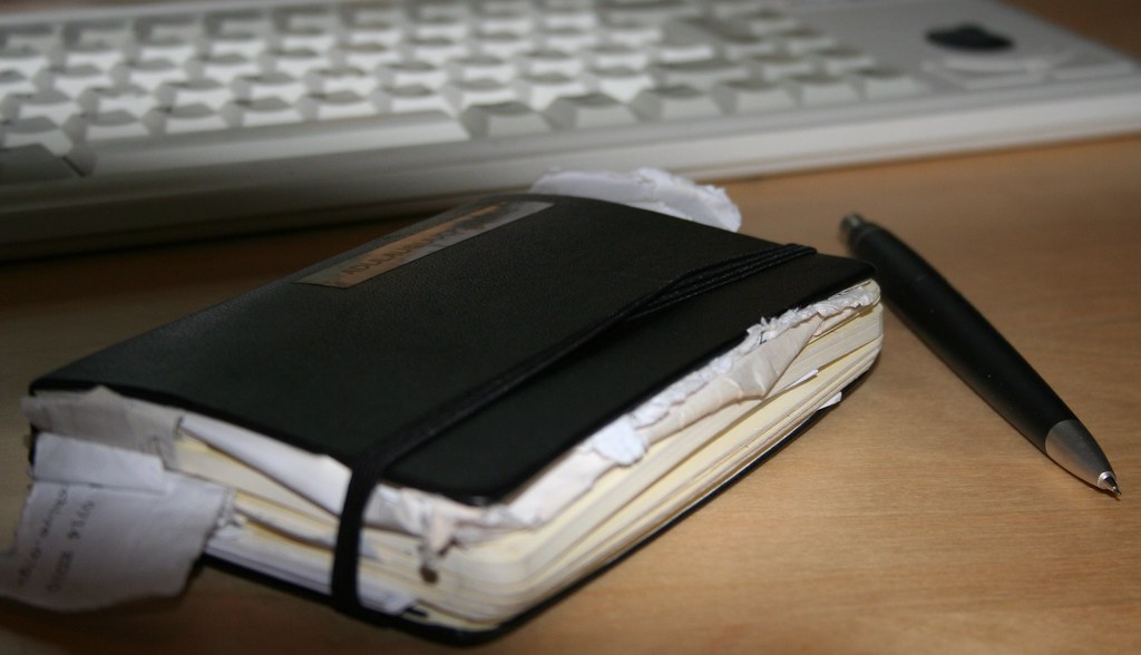 My Messy Moleskine | A picture of my (in)organized moleskine… | Flickr