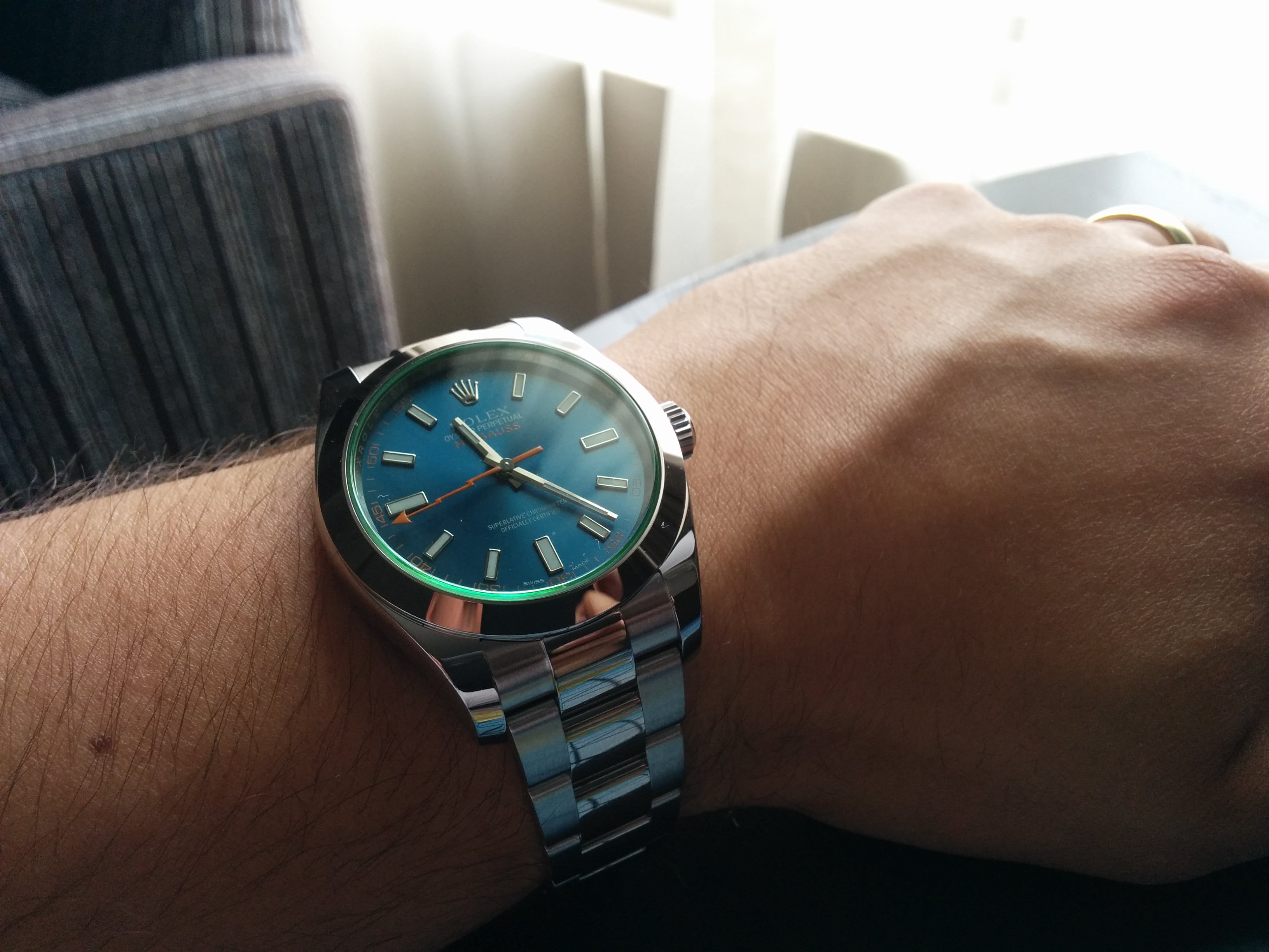 Rolex Milgauss Z Blue Watches