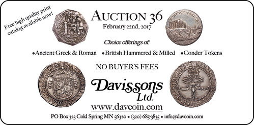 Davisson E-Sylum ad Sale36 2017-01-22