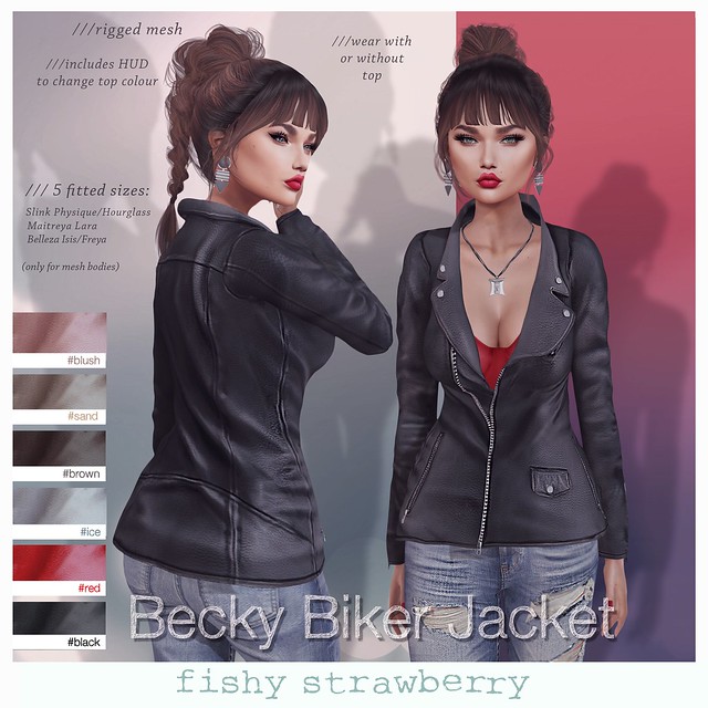 Becky Biker Jacket