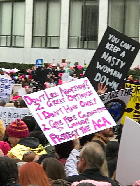 Women's March Signs