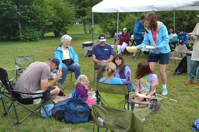 Eating out is a multi-generational event at Virginia State Parks