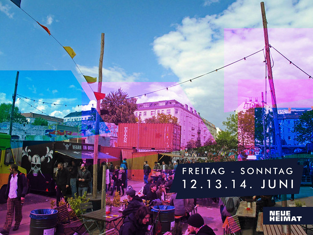 Berlin Music and Streetfood Open Air Festival June 2015 at Neue Heimat