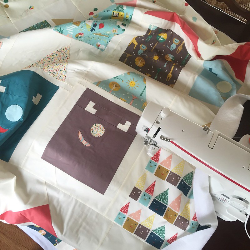 Rossie Quilting Happy Houses