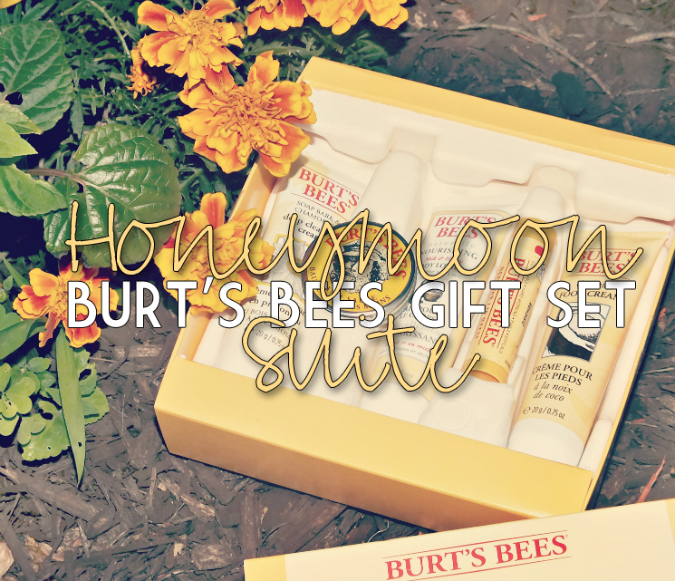 Burt's bees honeymoon suite gift set (3)